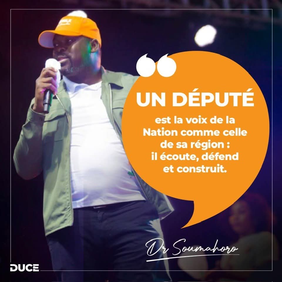 Docteur Soumahoro Souleymane, candidat à l'élection législative à Danané 